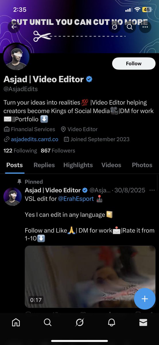 FlangoTheEditor's tweet image. Pov you tried working with an editor here
Literally the worst experience I have ever had