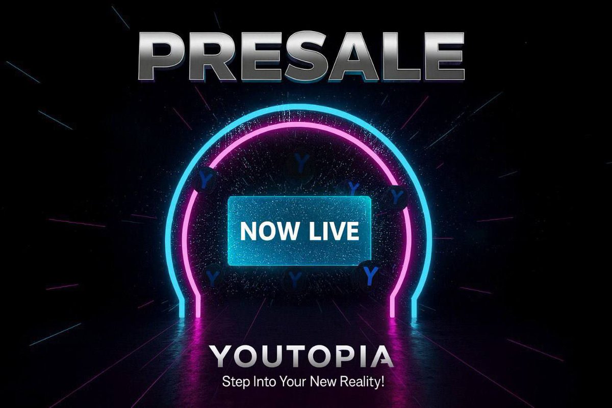 🪙 In YOUTOPIA, every pixel = 1 token.
Own your digital territor

🎨 Paint your land.
💎 Earn rewards.
🌍 Rule your space..

🔥 Pre-sale is live now — be an early founder:
tokentool.bitbond.com/tokensale/0x1d…

🌐 youtopia.global

💬 t.me/Youtopiaglobal

🐦 x.com/YoutopiaGlobal