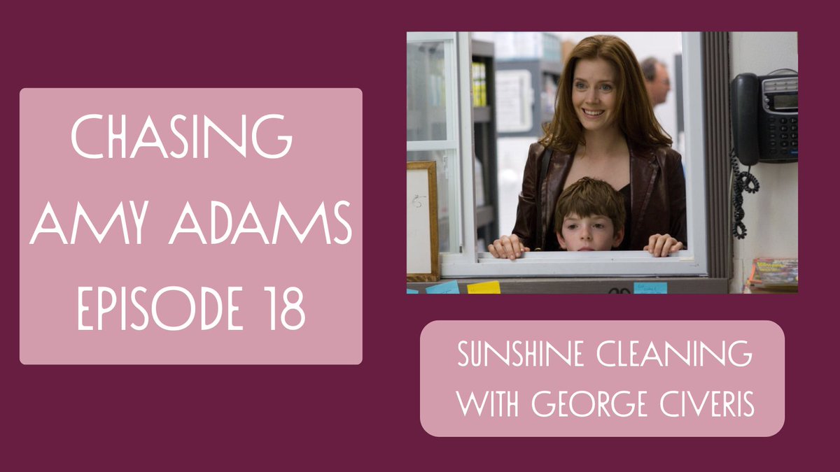 Today we’re talking about the 2008 dramedy Sunshine Cleaning with special guest <a href="/georgeciveris/">George Civeris</a> (<a href="/StraightioLab/">StraightioLab</a>). 

Plus: Jennifer Aniston’s depressing indies, gay dates at the Cheesecake Factory, and what we mean by “Sundance slop.”

🎧: podcasts.apple.com/nz/podcast/sun…