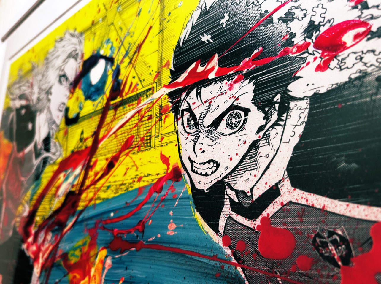 ブルーロック 伊勢丹 山下良平 ポスター 4種 潔 カイザー 凛と冴 凪と玲王