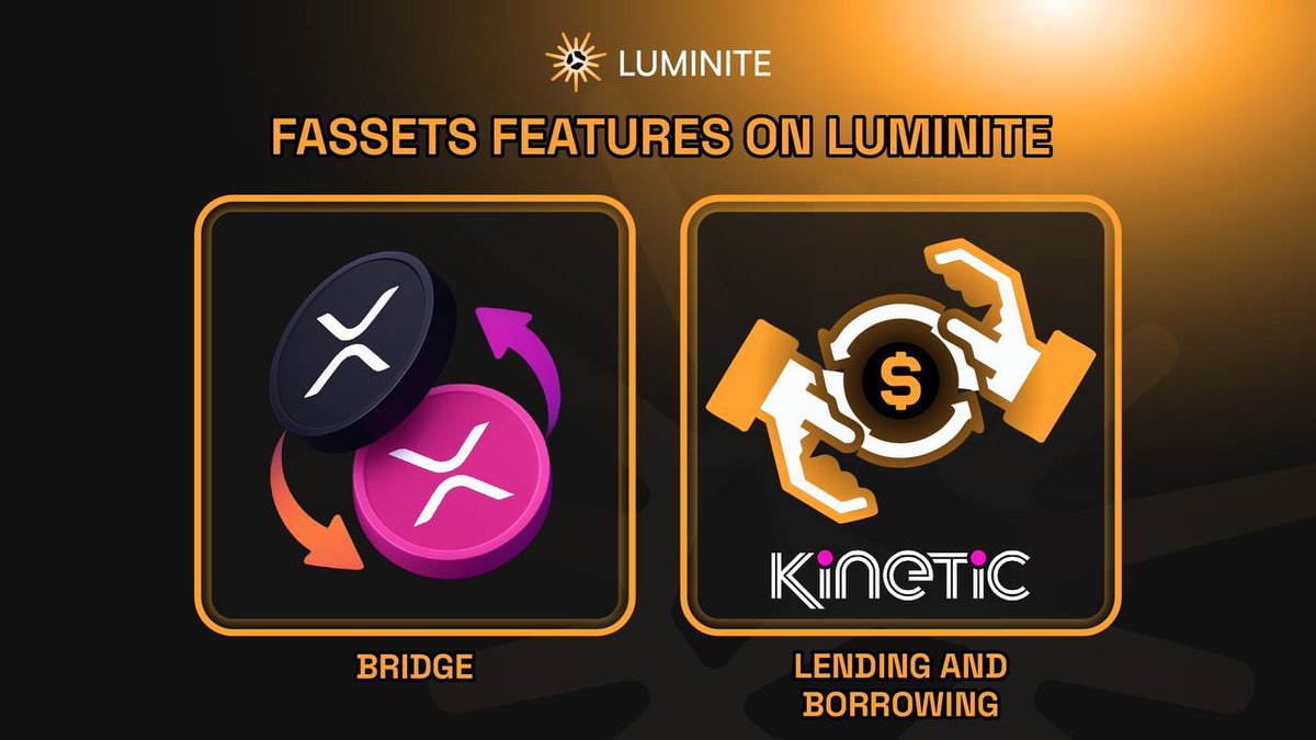 #FAssets are the talk of the town!

If you’ve just joined the wave and wonder what you can actually do with your #FAssets on Luminite, here’s a quick recap 👇

1️⃣ Two-way FAssets Bridge — Mint your #FXRP right inside Luminite Swap, with the first swap gas fee fully sponsored!
2️⃣