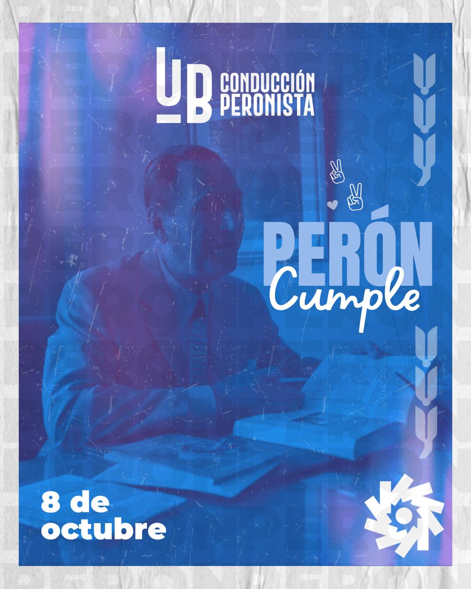 UB Conduccion Peronista tweet media