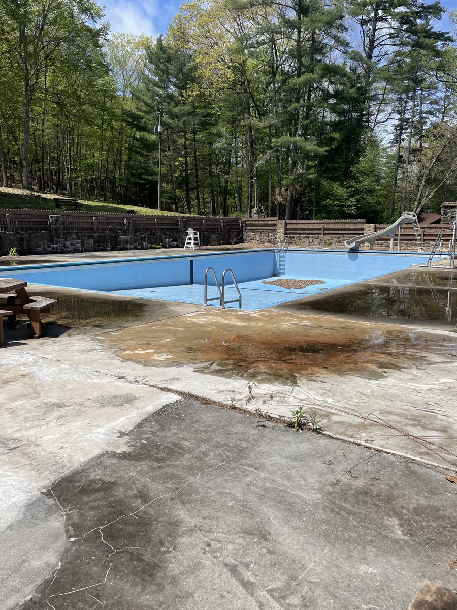 ⁦<a href="/wvgovernor/">Governor Patrick Morrisey</a>⁩ , when is the pool at Watoga State Park going to be repaired or replaced ?  Been out of service for approx 5 years. Embarrassment for this to be in a ⁦<a href="/WVStateParks/">WV State Parks</a>⁩