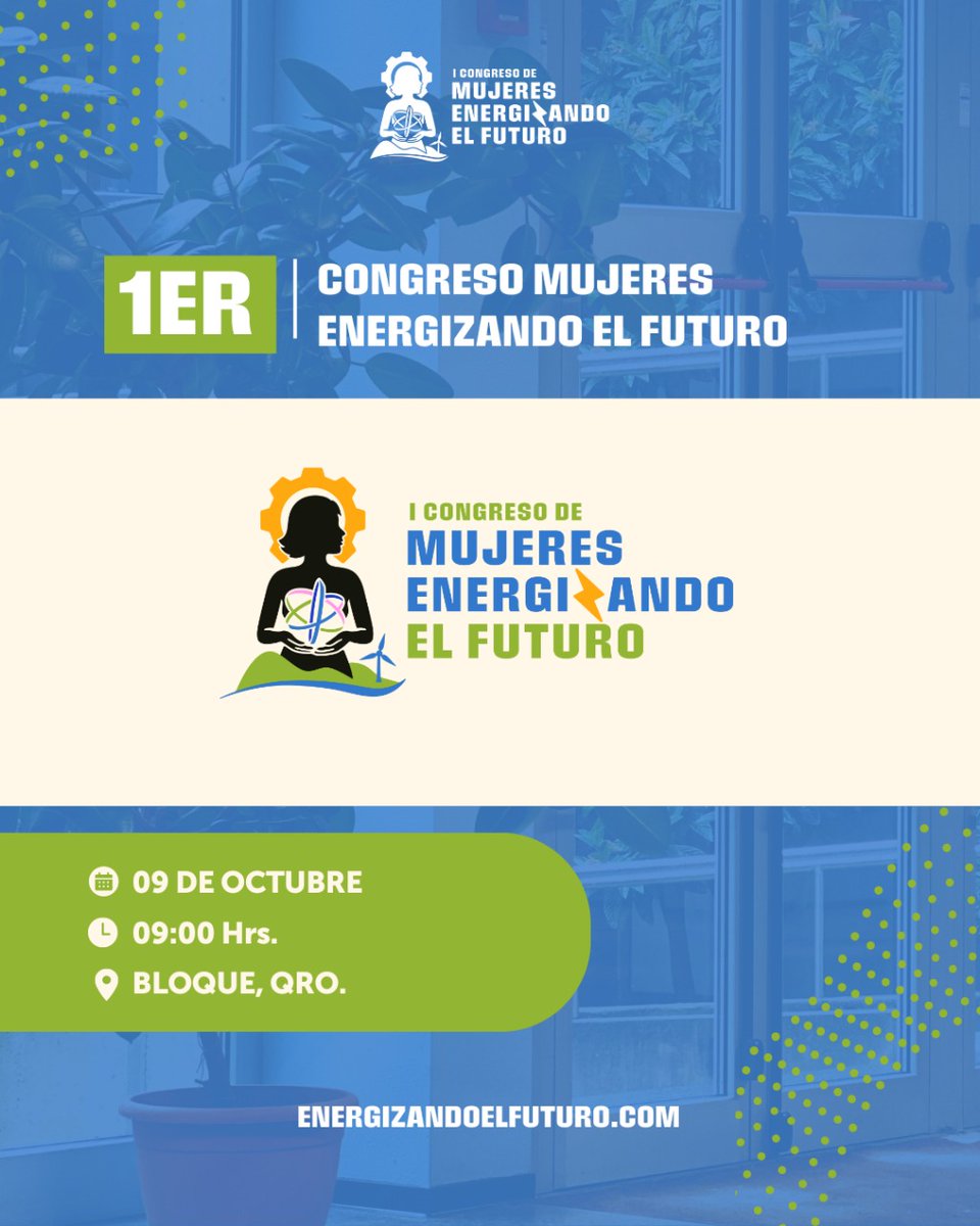 Congreso Mujeres Energizando el Futuro, un espacio que impulsa el liderazgo femenino en el sector energético con innovación, sostenibilidad y networking.
🔗 Registro: energizandoelfuturo.com
#MujeresEnergizandoElFuturo #Liderazgo