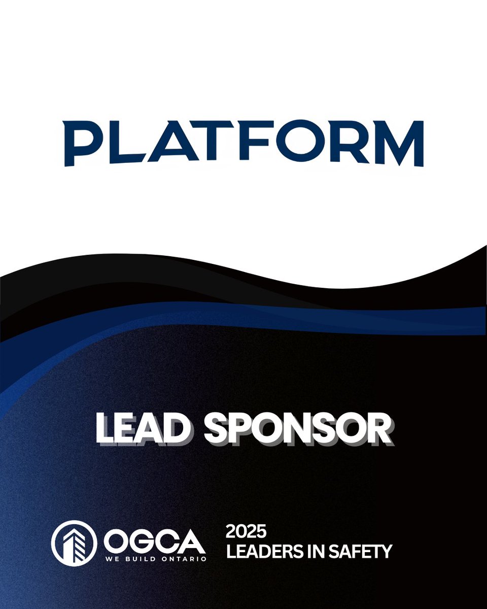A huge thank you to PLATFORM for being our Lead Sponsor of the OGCA 2025 Leaders in Safety event! Your support helps bring together industry leaders, innovators, and dedicated professionals to shape the future of safety.