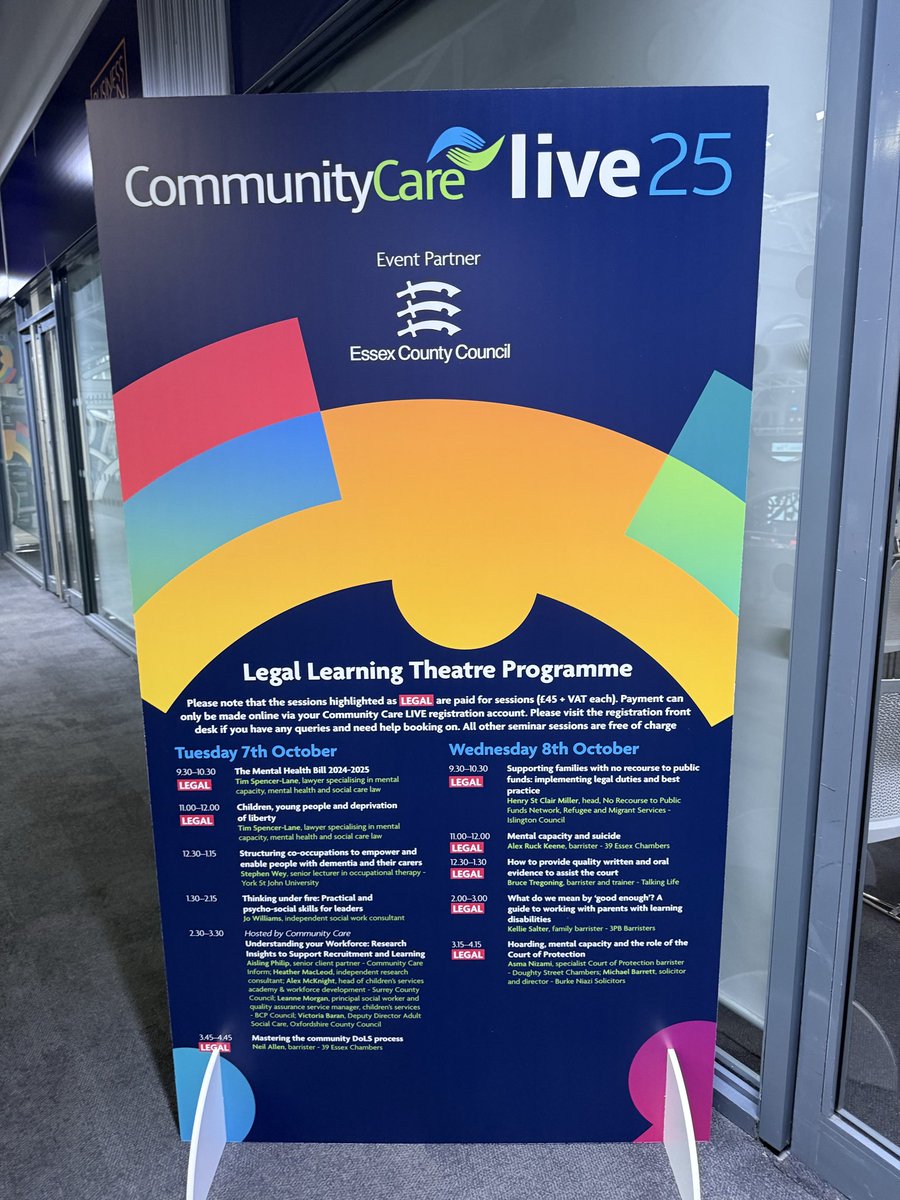 TrainingTL's tweet photo. Great session at #CCL2025 today with one of our barrister trainers delivering a legal session. Lots of great questions asked! #socialwork https://t.co/xa0NSPTsoE