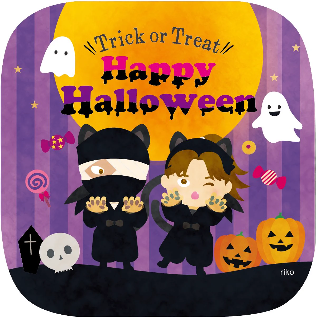 ※限定1セット※怖くないハロウィントリオ riko on X: 