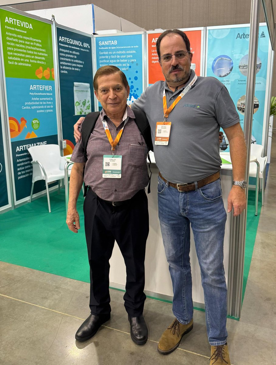 ArtevetLLC's tweet photo. Latin America is a region of growth, and Panama brought it all together!
At Artevet, we connected with partners, showcased our science-driven poultry solutions, and reinforced our commitment to animal health and sustainable farming across the region.

#Artevet #CACPC2025 https://t.co/VTw5PPHOH0