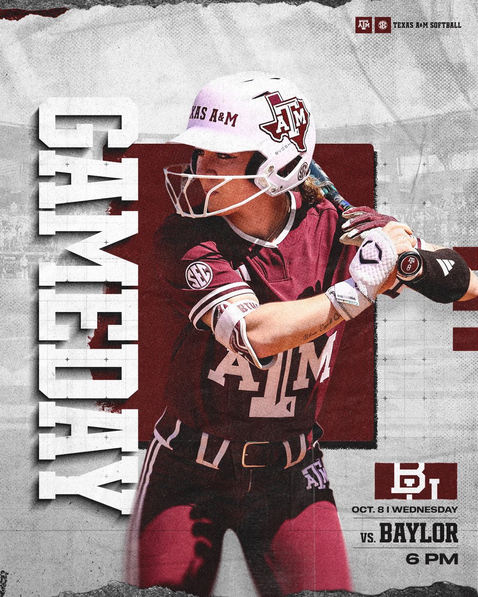 Texas A&M Softball (@aggiesoftball) on Twitter photo Fall ball under the Davis lights ✨
⏰ 6 PM
🎟️ FREE
🍿 Concessions open (no outside food/drink)
#GigEm Fall ball under the Davis lights ✨
⏰ 6 PM
🎟️ FREE
🍿 Concessions open (no outside food/drink)
#GigEm