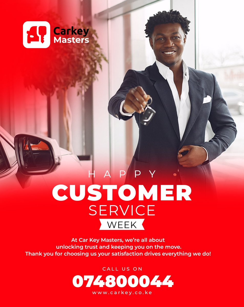 CarKey_Masters's tweet image. Happy Customer Service Week!!! 
We appreciate you 
#happycustomer