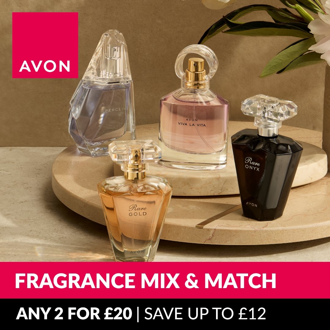 vintage_search's tweet image. Get your go-to fragrances for up to £12 less. Choose from selected Eau De Parfums like Rare Gold and Viva La Vita. DM to mix and match your scent-sational duo ❤️

#Avon #shopsmall #beauty

Orders delivered to your door, shop the link below  
online.shopwithmyrep.co.uk/avon/alexandra…