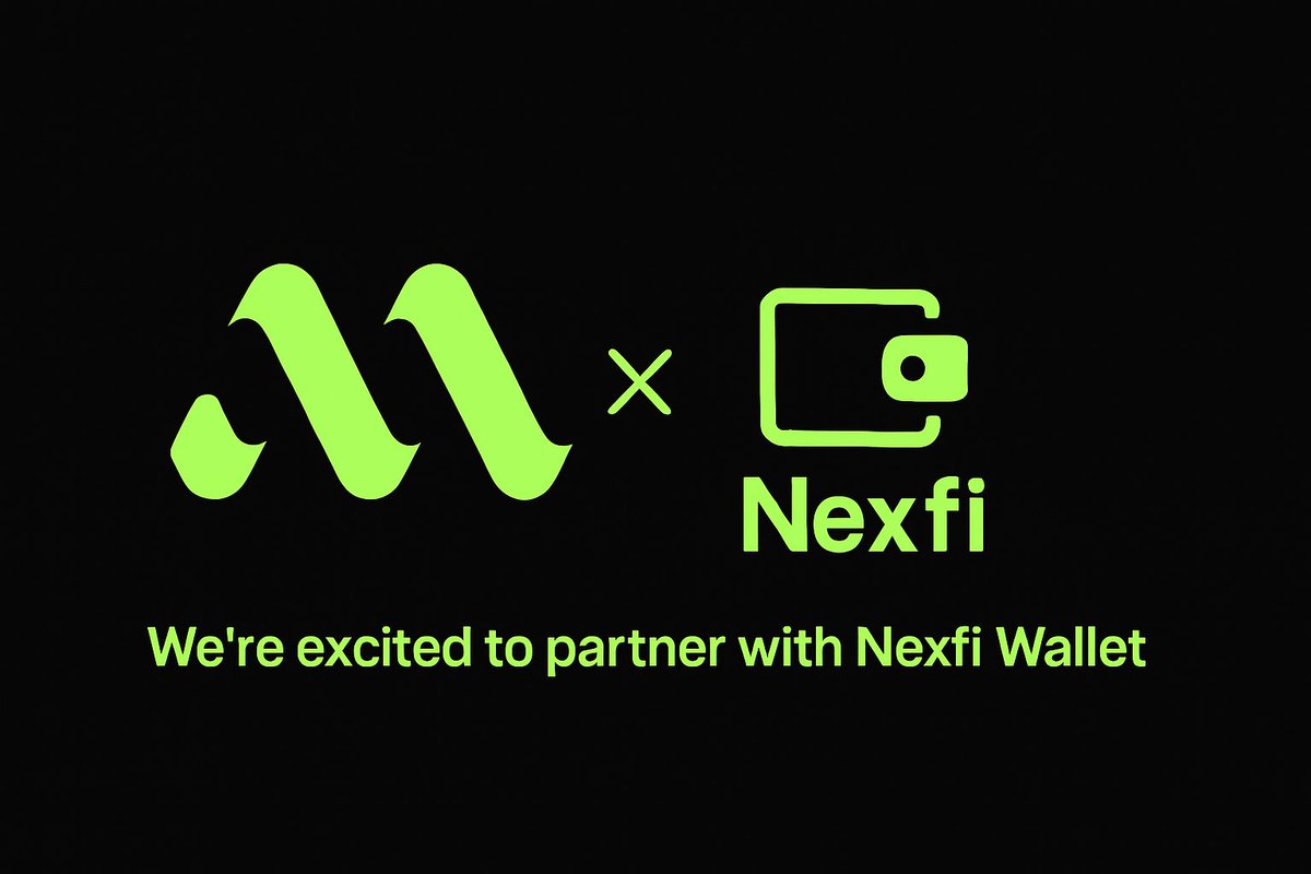 soroushsolo's tweet photo. 🌟 We’re excited to partner with Nexfi Wallet to power the next era of seamless Web3 finance. Together, we’ll build more accessible, secure, and user-centric solutions. 🔗 #MOVA #Nexfi #Web3 #Partnership @MovaChain https://t.co/5QCRl37gKN