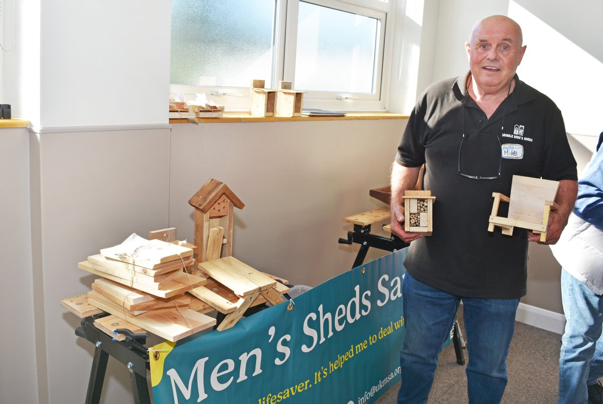 Cllrs Myles Scrancher &amp; Letitia Smith, ward members for Carlton Colville used £2,402 from their budgets to setup a new Men’s Shed.
Their contributions have supported the opening and running of the new initiative with the aim for it to be self-funding going forward.