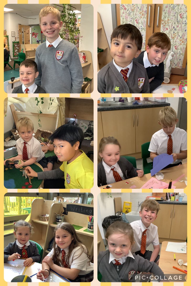 Thank you to our Year 6 buddies for an afternoon of fun and friendship 🥰