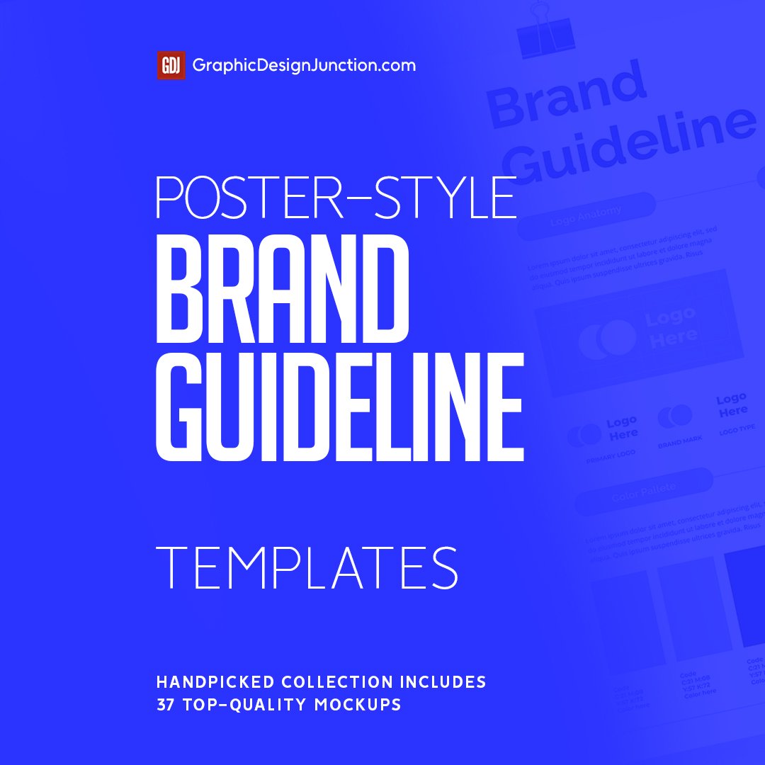 graphicdesignju's tweet image. Brand Guidelines Poster Templates

graphicdesignjunction.com/2025/10/single…

#brandguidelineposter #styleguide #bookbrandguideline #brandguide #brandguidelines #guideposter #banner #template #branding #logo #handbook #visualidentity