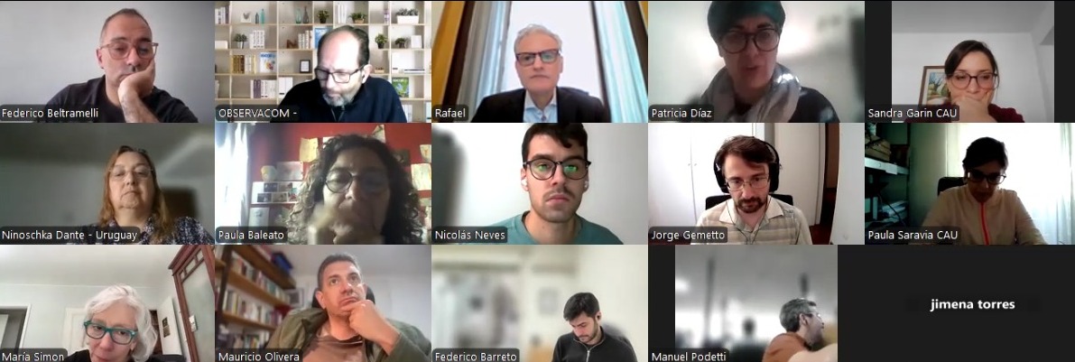 💬 Ayer realizamos una “devolución” de los avances y coincidencias surgidas del proceso de consulta para la elaboración de las “Bases para una regulación democrática de las grandes plataformas digitales en Uruguay”.