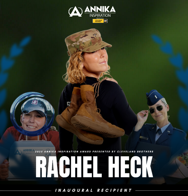 ANNIKA_Fdn's tweet photo. We are proud to announce Rachel Heck as the inaugural recipient of the #ANNIKAInspiration Award presented by Cleveland Brothers!

Her leadership, dedication to making an impact and unwavering spirit truly embodies the values of this new award.

@rachelheck2020 | @CBEC_Cat