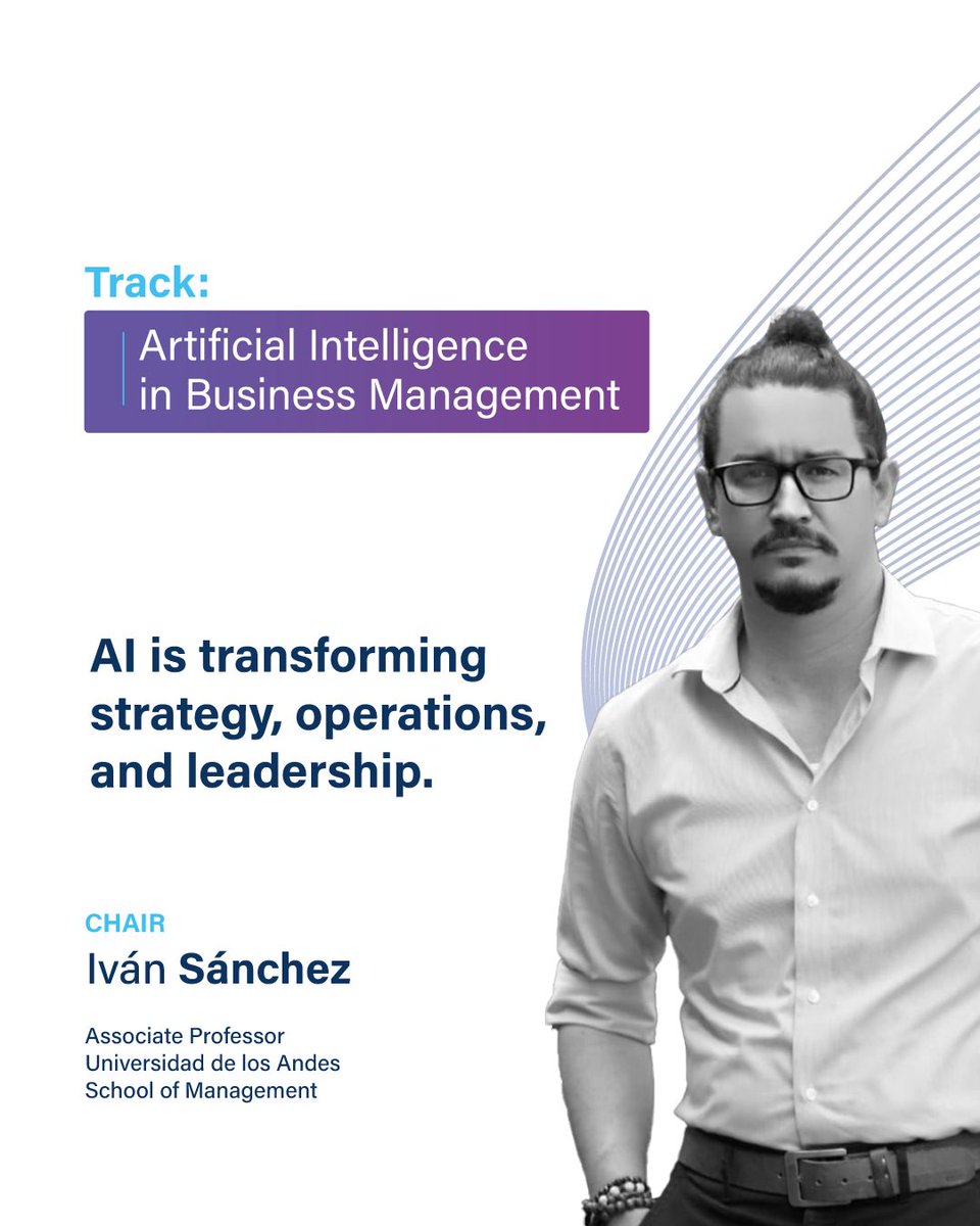 BALASorg's tweet image. 🤖 #AI in #Organizations &amp;amp; #Management: A Latin American View
AI is transforming business &amp;amp; research—creating opportunities and ethical dilemmas alike.
Join us at #BALAS2026 (@AdmonUniandes, Bogotá) to explore how #LatinAmerica can lead this shift.
🔗 balas.org/tracks2026