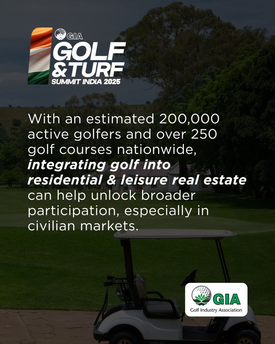 Can real estate and golf go hand-in-hand? The stats show that integrating real estate into golf is the way to go! 🙌
#GolfIndia #GolfIndustry #GolfSummit #GrowGolf #GolfBusiness #GolfLife #GolfCourseManagement #GolfCommunity #FutureOfGolf #Golf #GolfersOfInstagram #GolfCourse