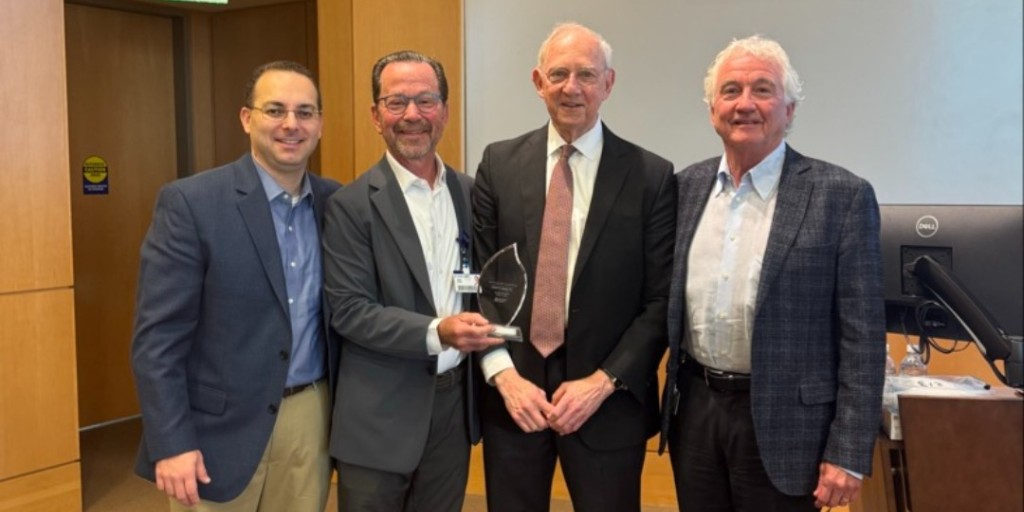 Thank you to Robert O. Bonow, MD, MS, Goldberg Distinguished Professor of Cardiology at <a href="/NorthwesternU/">Northwestern</a>, for presenting “Aortic Stenosis: New Insights, New Options, New Challenges” at Grand Rounds. We’re grateful for your expertise and time.
