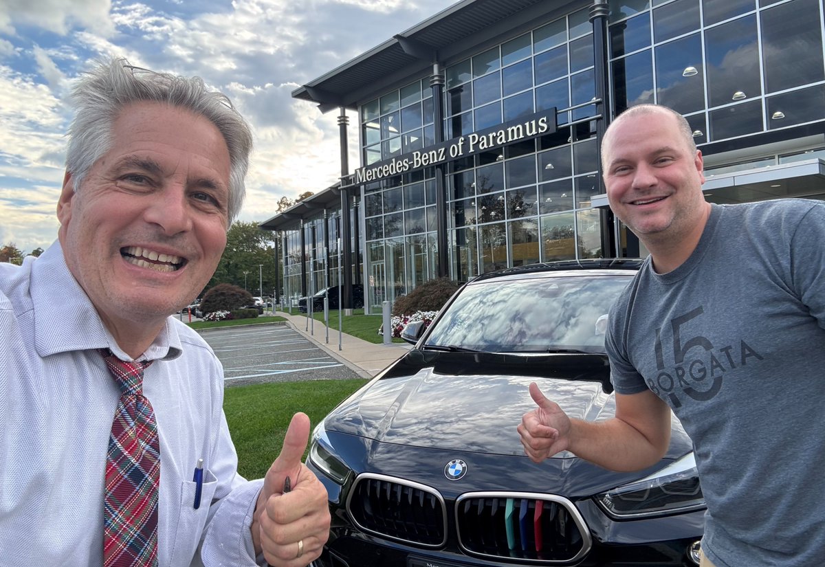 MBParamus's tweet photo. Nothing beats that new car feeling! 😍 
Congratulations to this happy customer on their stunning Mercedes-Benz. 
🔗 https://t.co/ZuaAYzoaSC

#MercedesBenzOfParamus #NewCarVibes #LuxuryOnTheRoad https://t.co/TZrunC4DIU