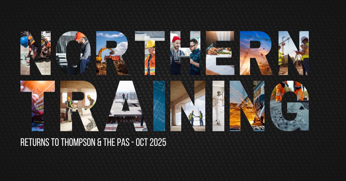 CSAM_Manitoba's tweet image. We’re heading north! ⬆️ CSAM’s Northern Training returns to The Pas (Oct. 20-21) &amp;amp; Thompson (Oct. 22-23) - featuring key courses like Safety Skills for Supervisors &amp;amp; Incident Investigations.

👉 Learn more &amp;amp; register: ow.ly/Nij950X8uoL