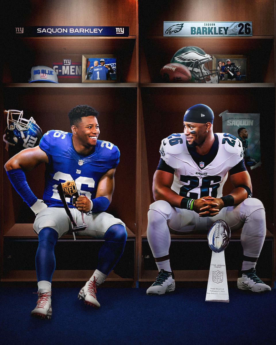NFLonPrime's tweet image. Two chapters. One story 🗽🦅