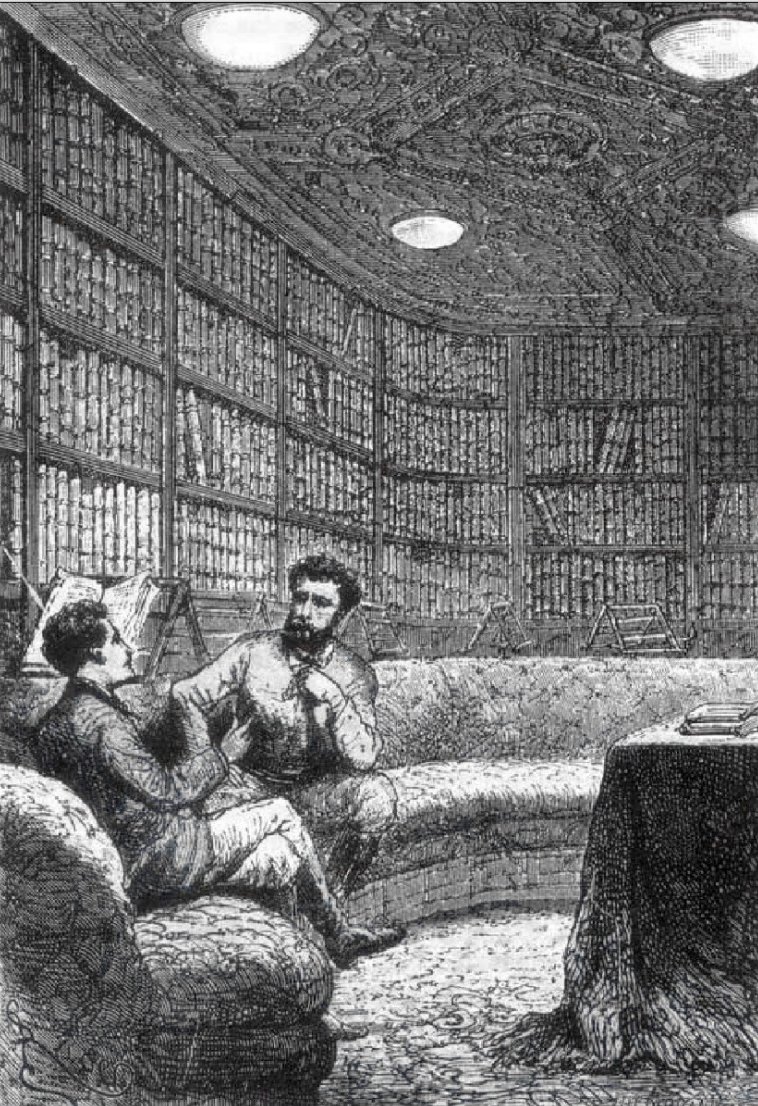 leo_caesaris's tweet image. Jules Verne writes about this. That was real &quot;science-fiction&quot;. A man who actually influenced science and industrial developments.

The 1871 edition of Vingt Mille Lieues sous les mers had some brilliant illustrations, but I also absolutely loved Didier Graffet&apos;s work