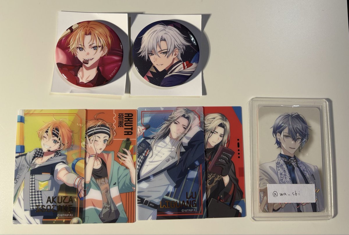 【交換】エイトリ 缶バッジ クリアシート vol 4 5 クリシ

譲▶画像 あく太、雪風、礼光

求▶同種可不可

郵送のみ
検索から◎