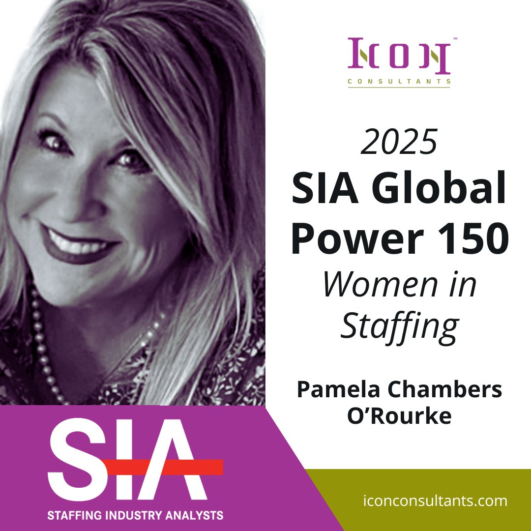 WorkWithIcon's tweet image. We’re proud to share that ICON Consultants’ founder and CEO, Pamela O’Rourke, has been named to SIA’s Global Power 150 Women in Staffing list! Her leadership and dedication continue to inspire and empower women across the industry.
#GlobalPower150
hubs.la/Q03MCxw80