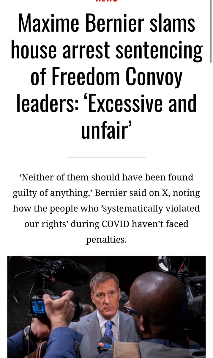 MaximeBernier's tweet image. .@LifeSite: Maxime Bernier slams house arrest sentencing of Freedom Convoy leaders: ‘Excessive and unfair’
@ASMMEX