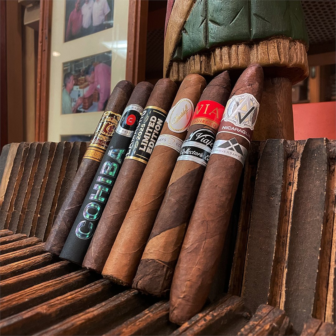 This one's for the rare and limited cigar hunters out there! We're bringing in as many limited's as we can to spice up your humidor 🔥 Don't see the one you're on the lookout for? Check our Rare Finds page or shoot us a message! 🤩💨 #RareCigars #Limited

jackschwartz.com/collections/ra…