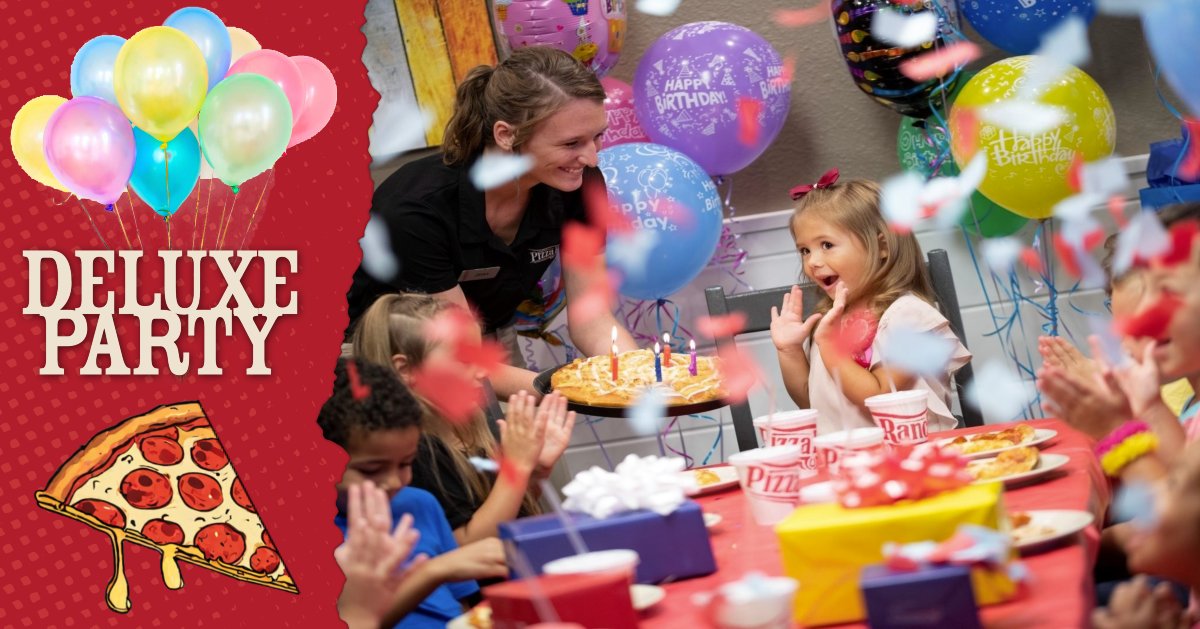 🎉 Make it a day to remember! For just $360 (a $449 value), our Deluxe Party Package includes pizza, $40 FunZone wristband, a VR game, gift bags, 100 tickets &amp; MORE for 10 kids + 2 adults! 🍕🎮🎈 Book now with a $50 deposit!

#KidsParty #BirthdayMagic #PizzaAndPlay #PRBrand