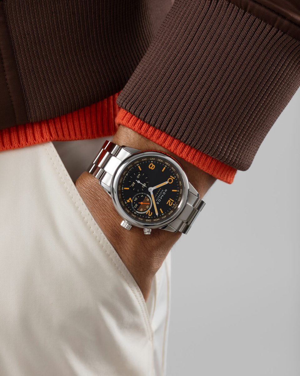 nomosglashuette's tweet image. Club Sport neomatik #Worldtimer Grid from the new Night Navigation collection is a true 'go anywhere, do anything' timepiece. 

Limited to just 175 pieces worldwide—and available at selected NOMOS retailers from late October. nomos-glashuette.com