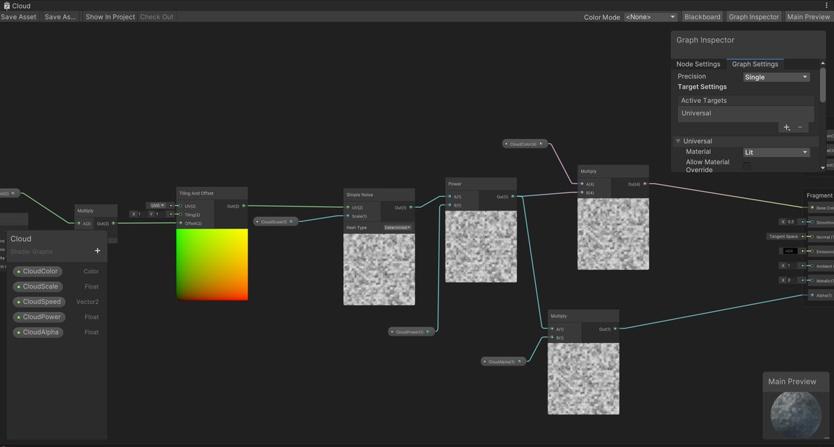 Veinstonestudio's tweet image. Experimenting with dynamic cloud shader.

#unity3d #blender #gamedev #indiedev #3d #indiegames