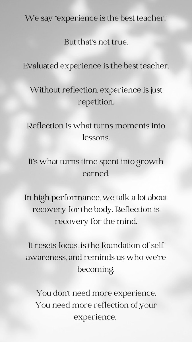 BrianCmiles's tweet photo. Reflection Is The Way https://t.co/jl3ls5jDp4