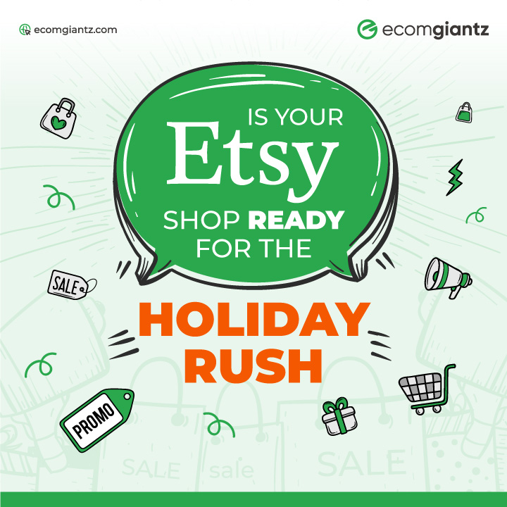 ecomgiantz's tweet image. Is Your Etsy Shop Ready for the Holiday Rush?

Here are my go-to tips for getting prepared:

1. REFRESH YOUR PHOTOS
2. OPTIMIZE FOR GIFT SEARCHES
3. PLAN YOUR BLACK FRIDAY PROMO NOW
4. LEVEL-UP YOUR PACKAGING
#etsysellersofinstagram #HandmadeCommunity #EtsyTipsForSellers