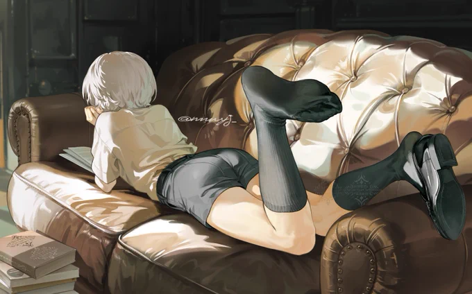 #見た人も無言で銀髪or白髪をあげる