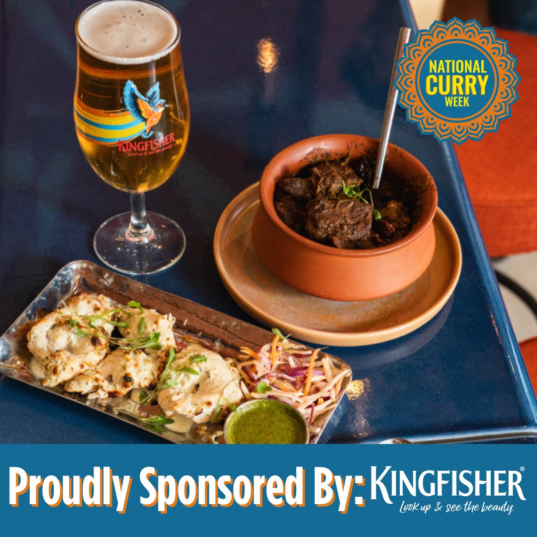 supportcurry's tweet image. 🍛🍺 The perfect pairing: curry and India’s favourite beer, Kingfisher!
We’re proud to have @kingfisherbeeruk as the official sponsor of National Curry Week 2025 .
#NationalCurryWeek #KingfisherBeer
#PerfectPairing #CurryLovers