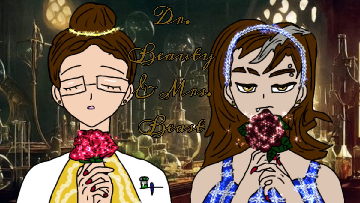 Autumnraine96's tweet image. Day 8 of #Sanderstober2025
Take any fairy tale re-imagine it as a science fiction
Dr jekyll and Mr Hyde + beauty and the beast=
🌹🧪 Dr Beauty and Mrs Beast 🧪🌹
@ThomasSanders 
#fander #fanders #thomassanders