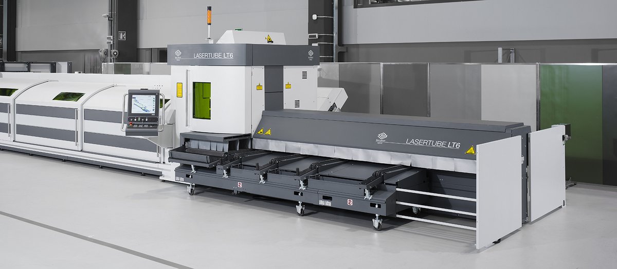 New LT6 Tube Laser with 3D Cutting Head Improves Efficiency and Precision.

ow.ly/hoTh50X8uKt