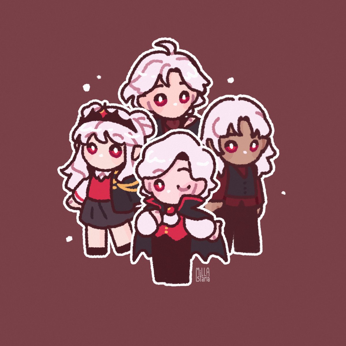 //Vampires SMP Spoilers 
today's mini fellas are the stage-three vampires!

#smajorfanart #owenjuicetvfanart #shubblefanart #pyroscythefanart #vampiressmp #vampiressmpfanart #vampiressmpspoilers
