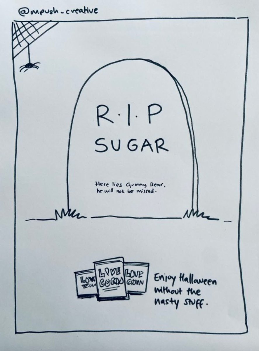 OMB <a href="/lovecorn_snacks/">LOVE CORN</a> #LOVECORNHalloween Brief Runner-Up: 
<a href="/mpugh_creative/">Michelle Pugh</a> 

Winning £200 cash &amp; Love Corn Goodie Box! 🌽 

RETWEET!