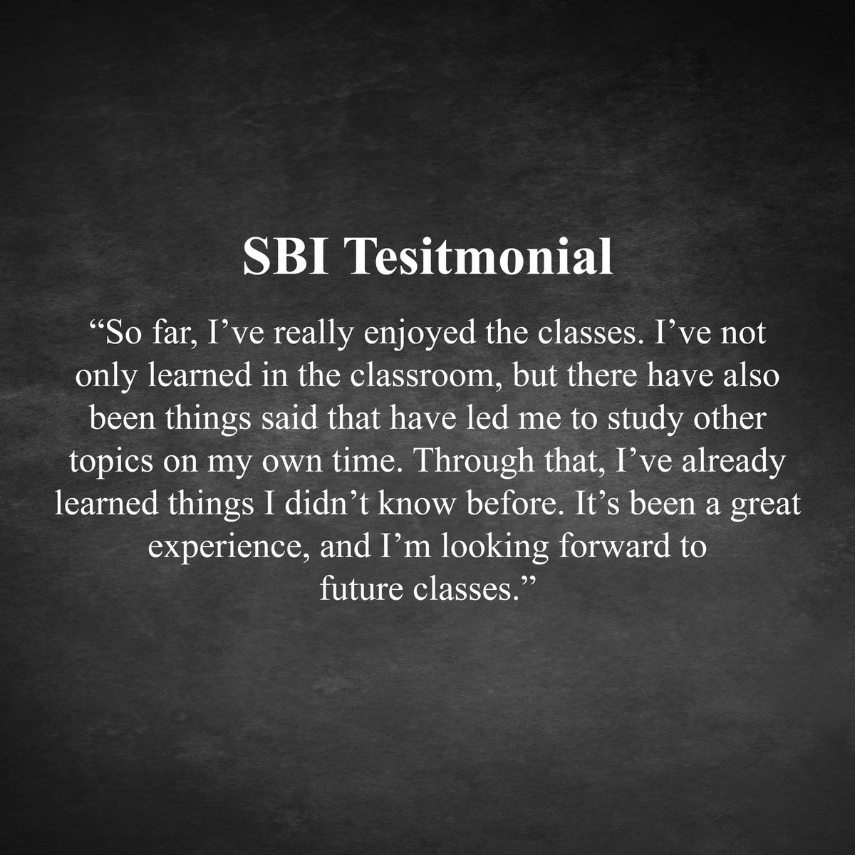 Shield Baptist Institute tweet media