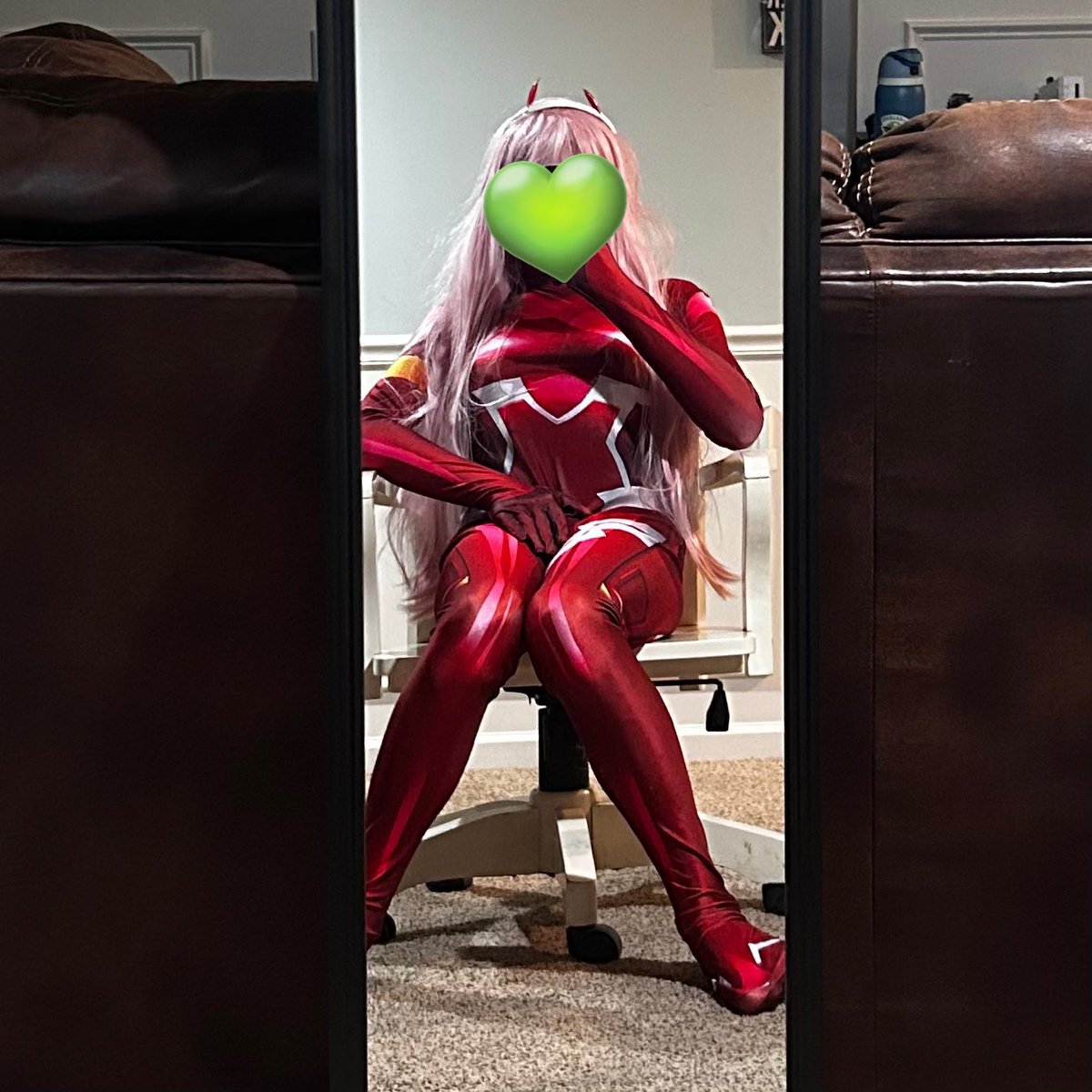 DressUpYotsuba's tweet photo. Oh yeah Zero Two time https://t.co/YulEFgX6rI