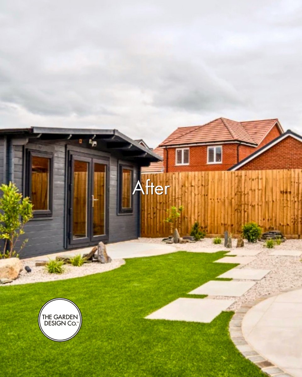 From muddy beginnings to a peaceful retreat.

This Ruddington garden was transformed into a Japanese-inspired haven, complete with a Severn log cabin, tranquil planting, and low-maintenance design.

A perfect balance of calm, beauty, and functionality.

Follow for more!