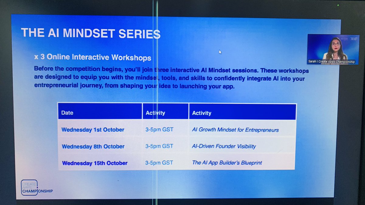Tech_Guy00's tweet image. Earlier today, I had the privilege of joining the World Leaders Workshop  AI Masters Class: AI-Driven Founder, a transformative session preparing us for the upcoming World Expand @NorthStar  Competition happening next week, October 13th in Dubai.