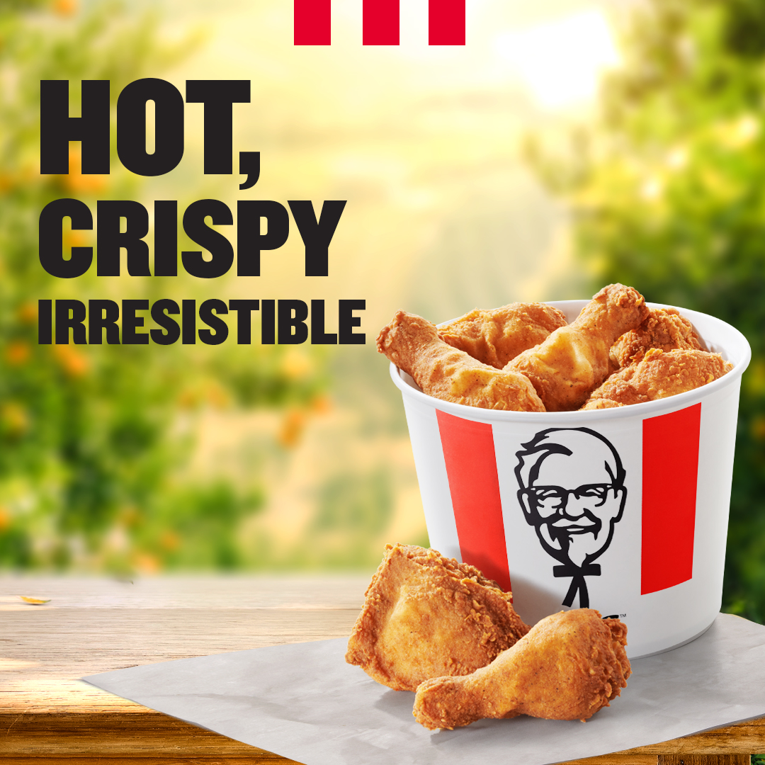 KFCinRwanda's tweet photo. Craving your favorite bucket? Just open the KFC App and place your order. Let us bring the flavor to you without you having to move.
Download the KFC App now from Google Play or App Store and get your favorites delivered to you in no time.
#KFCApp #CrispyCravings #KFCRwanda https://t.co/AnS2ZPDmjW
