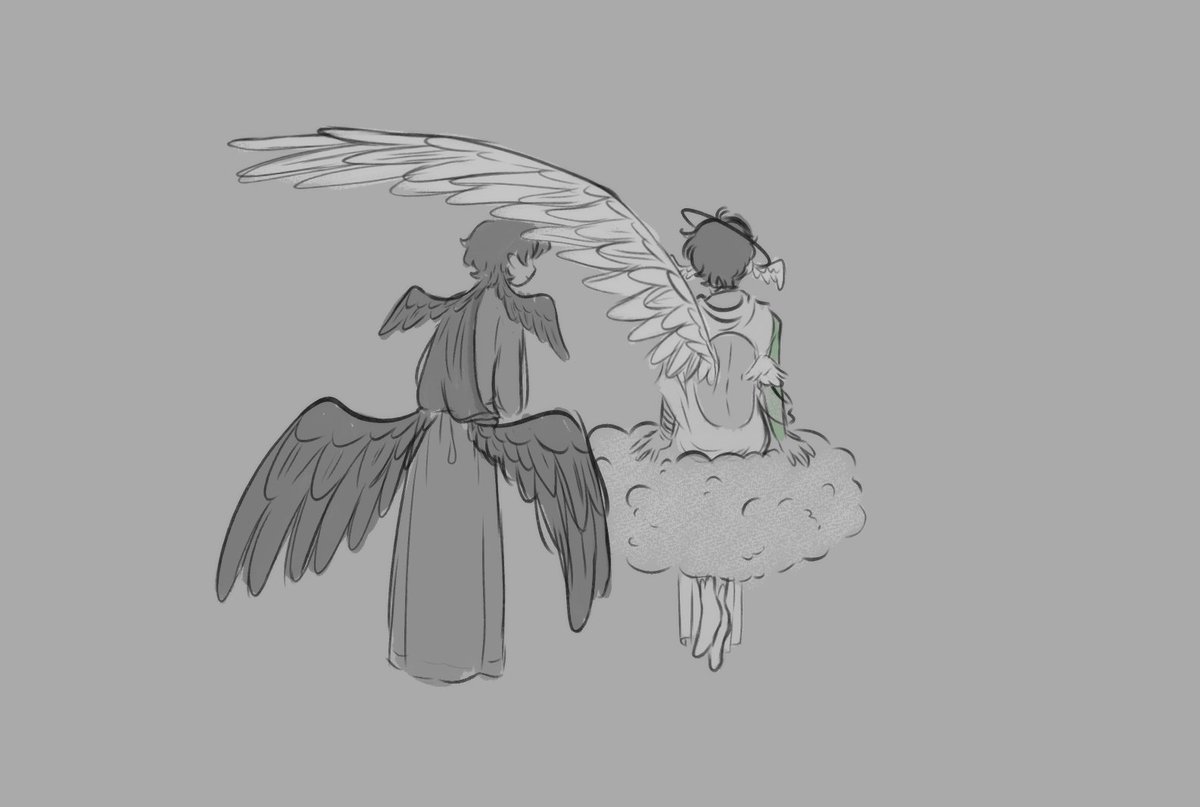 citrus_c0la's tweet image. #Mactober day 8 Angel Mac (@keyritine)