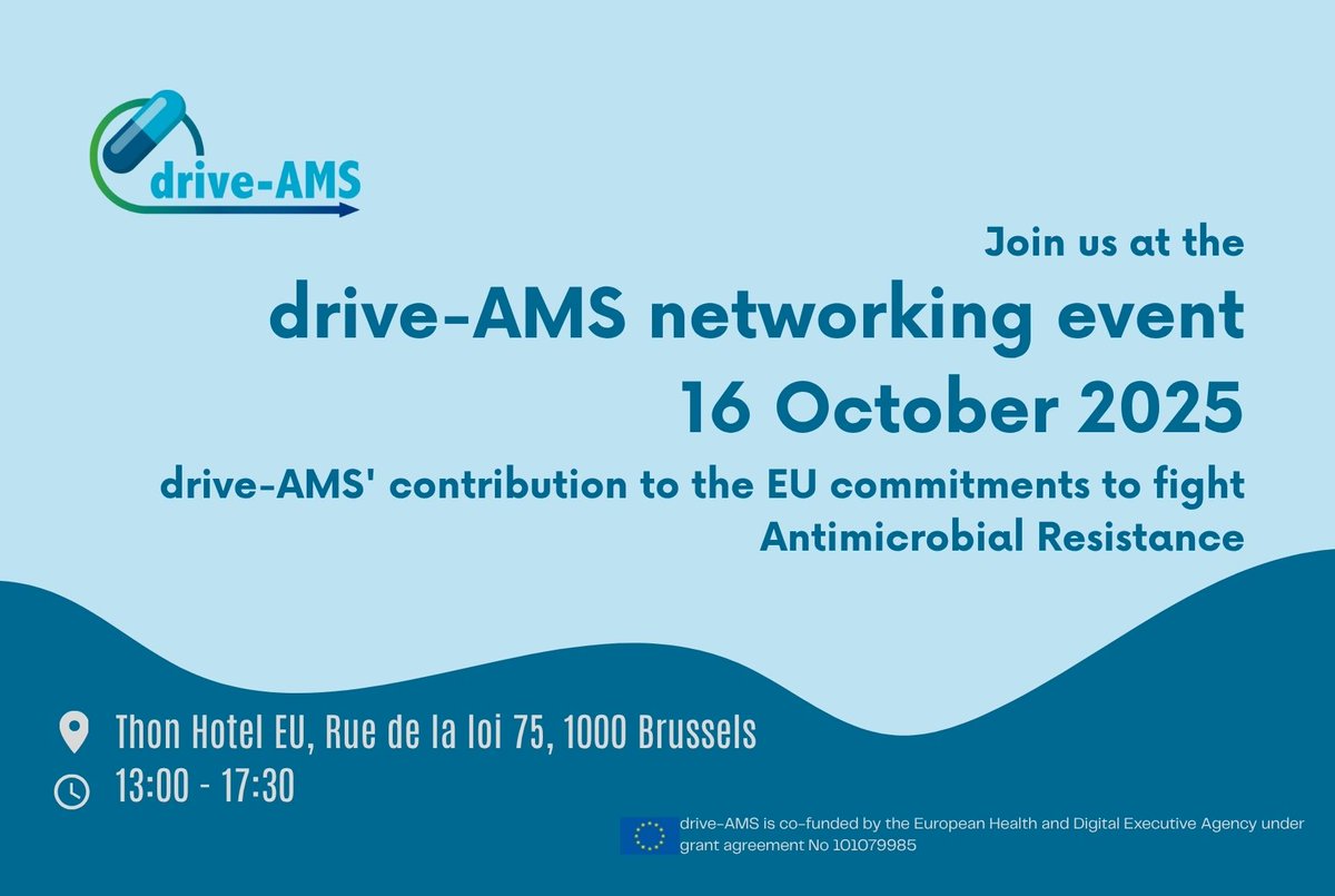 drive_AMS_EU's tweet photo. 📅 The drive-AMS Networking Event on 16 October is fast approaching!
👉 Secure your place today by registering here: https://t.co/zFVjcfbYOX
📍 All practical information and final agenda can be found on the drive-AMS website: https://t.co/QAQaFxSECs https://t.co/87QAqlso0R
